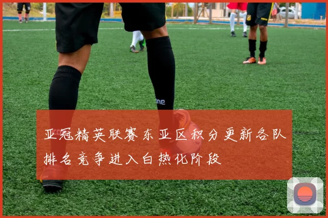 亚冠精英联赛东亚区积分更新各队排名竞争进入白热化阶段